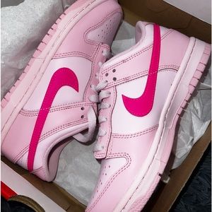 Triple pink dunks